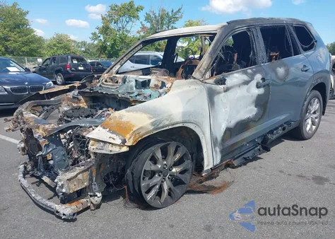 2024 Toyota Grand Highlander Hybrid Limited из США, поврежденный, VIN 5TDACAB54RS023687